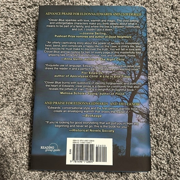 “Clover Blue” Book by Eldonna Edward’s - Picture 2 of 2